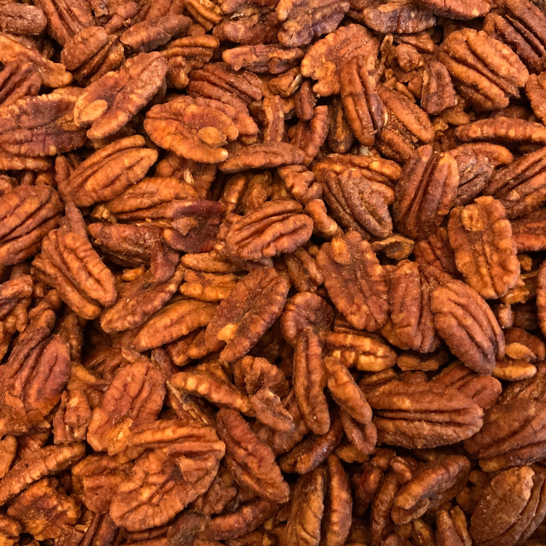 ROASTED PECANS Cinnamon Sugar
