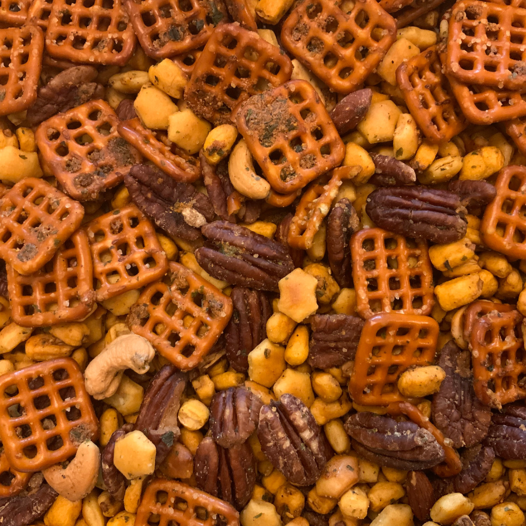 Blue Ribbon BBQ Nutty Snack Mix – Sweet Heat, Smoky Crunch