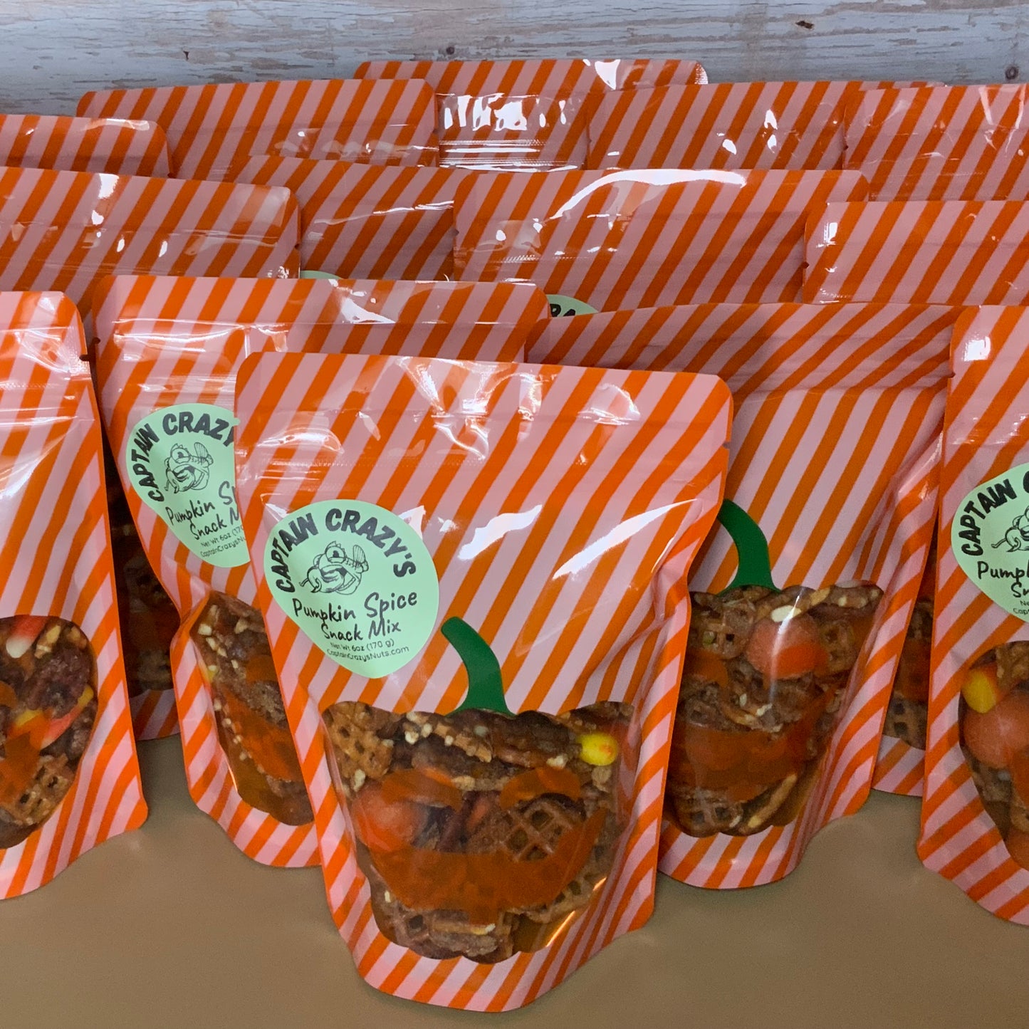 Pumpkin Spice Nutty Snack Mix