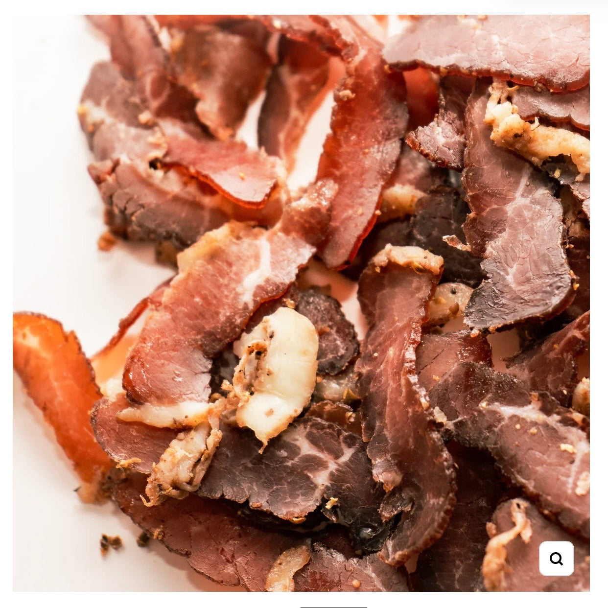 Biltong Depot Original Lean Biltong Lean Slices (Air-Dried Beef)
