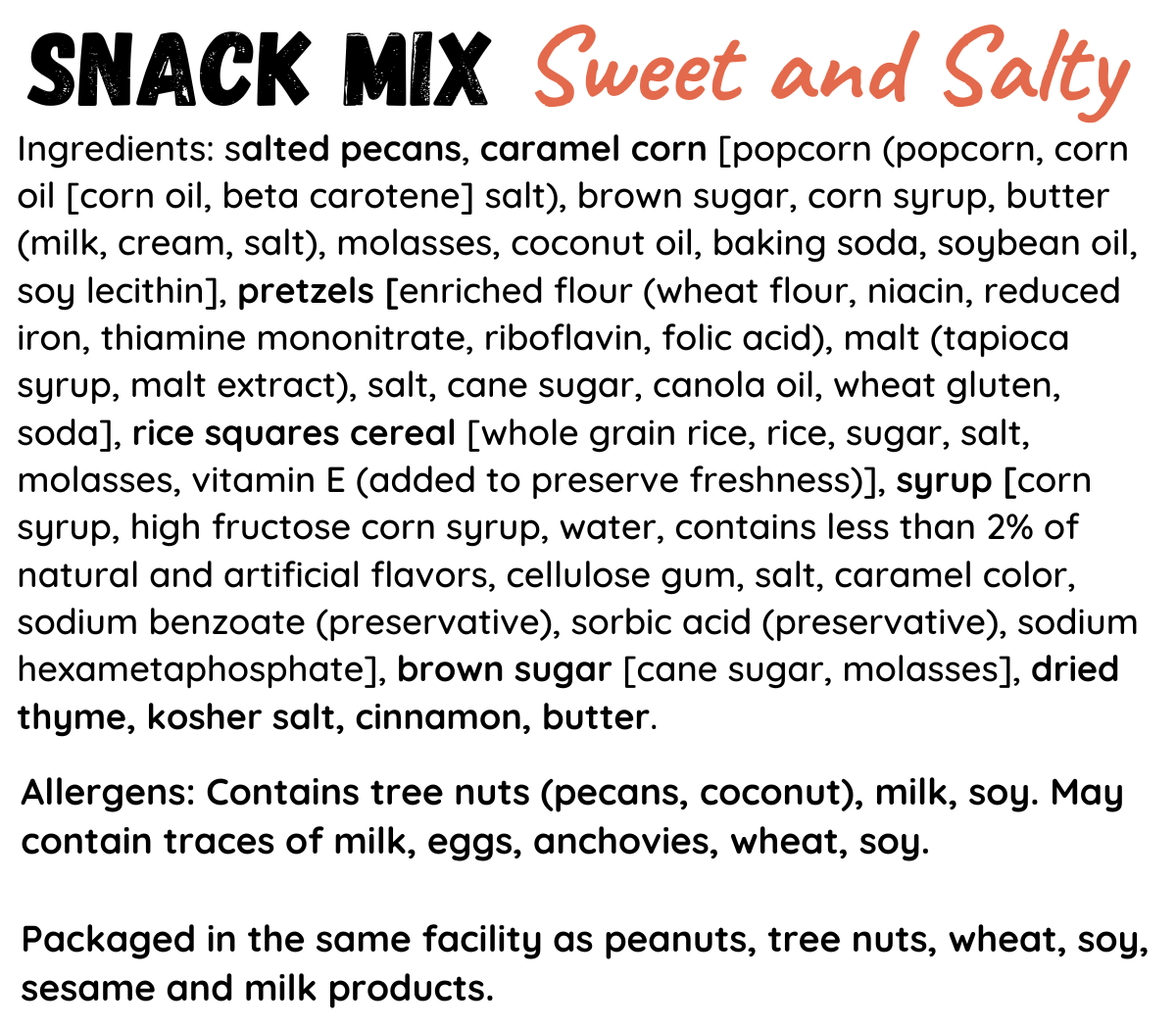 Sweet & Salty Nutty Snack Mix – Crunchy, Caramelized, Totally Addictive