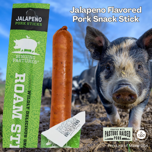 Pasture-Raised Pork Jalapeno Meat Stick