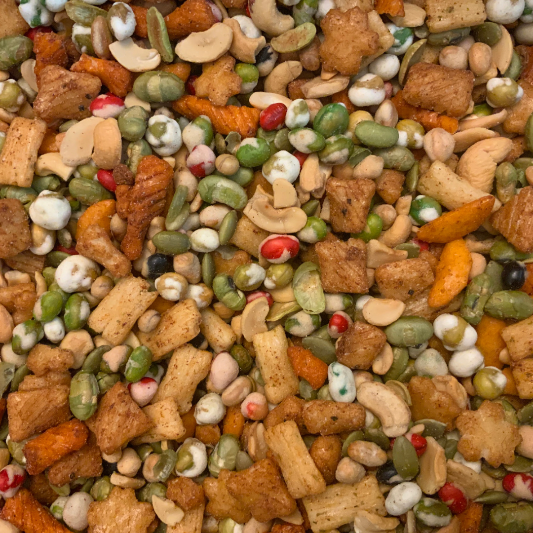 Nutty Dragon Snack Mix – Fiery Crunch with an Asian Twist