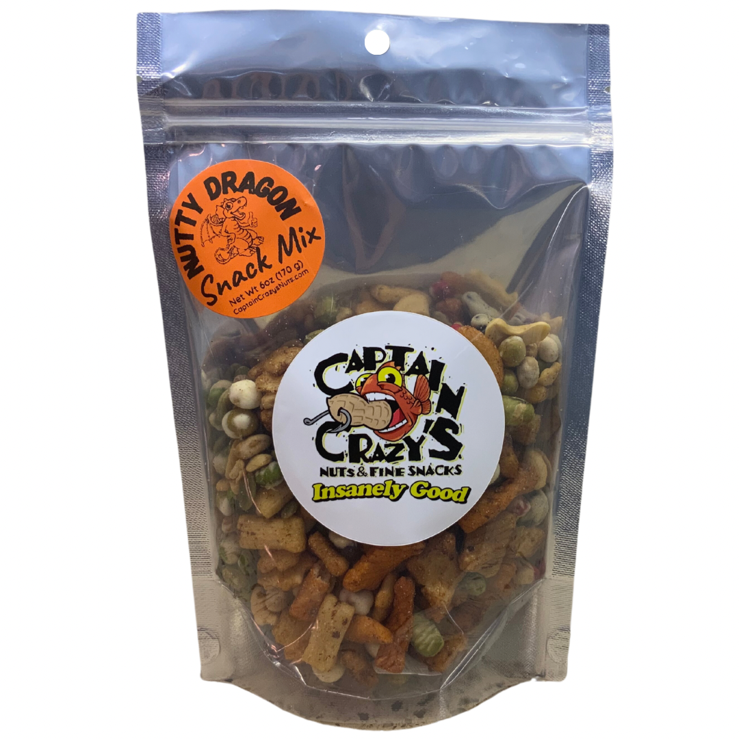 Nutty Dragon Asian Inspired Snack Mix - 6oz Resealable Bag
