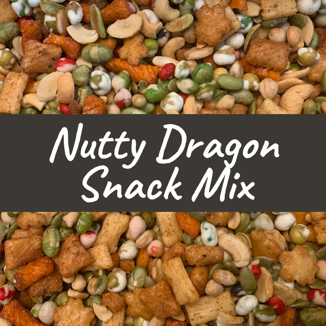 Nutty Dragon Snack Mix – Fiery Crunch with an Asian Twist