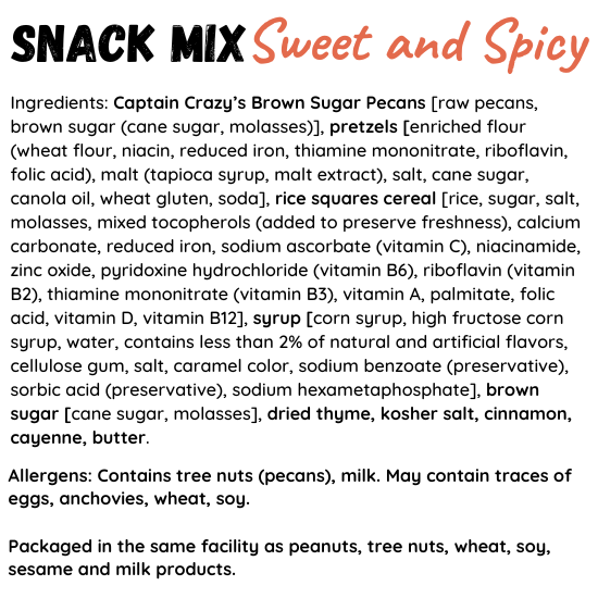 Sweet & Spicy Nutty Snack Mix – Bold, Crunchy, Can’t-Put-It-Down Heat