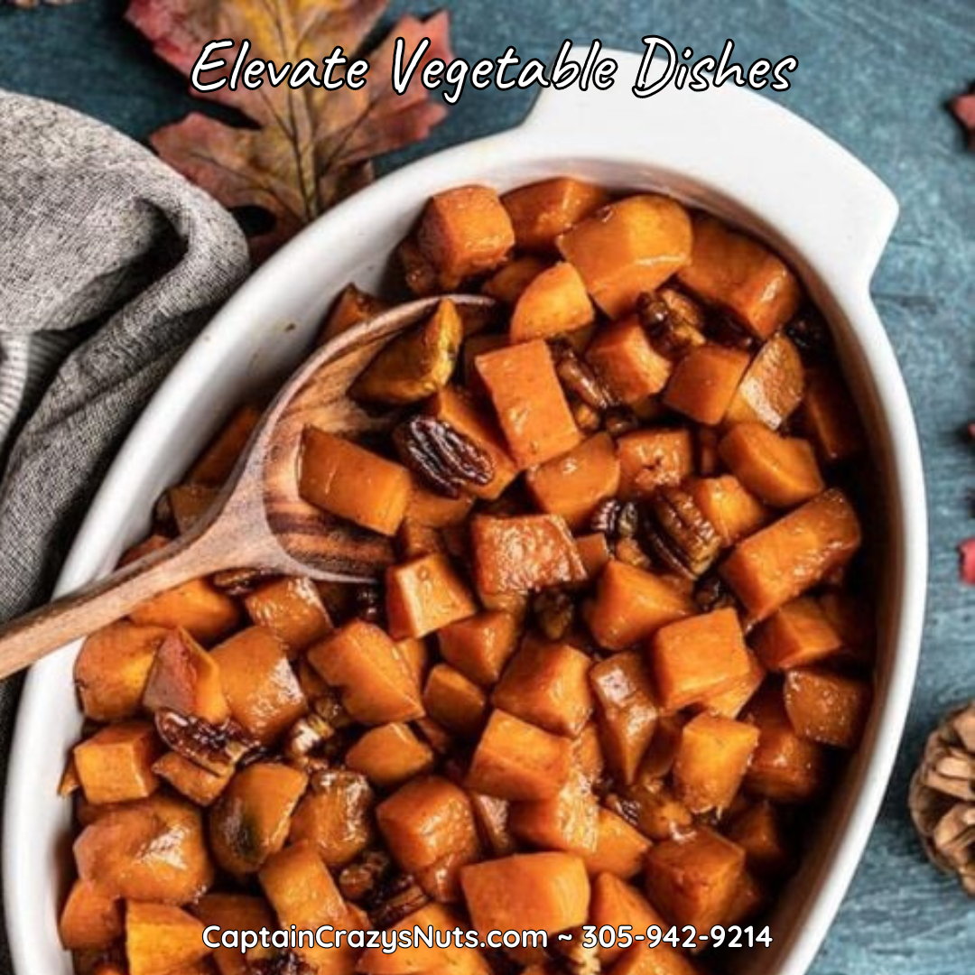 Cinnamon Sugar Roasted Pecans