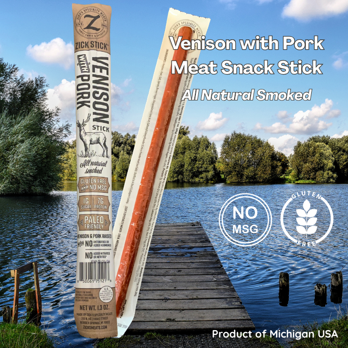 Venison with Pork Meat Stick | Zick Stick