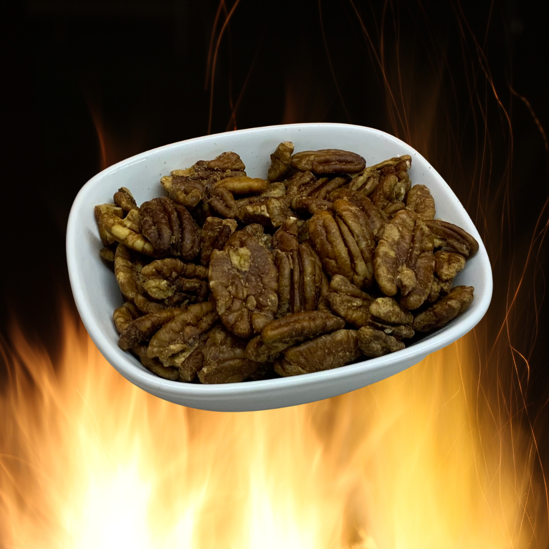 Habanero Pepper Smoked Pecans - 8oz Resealable Bag