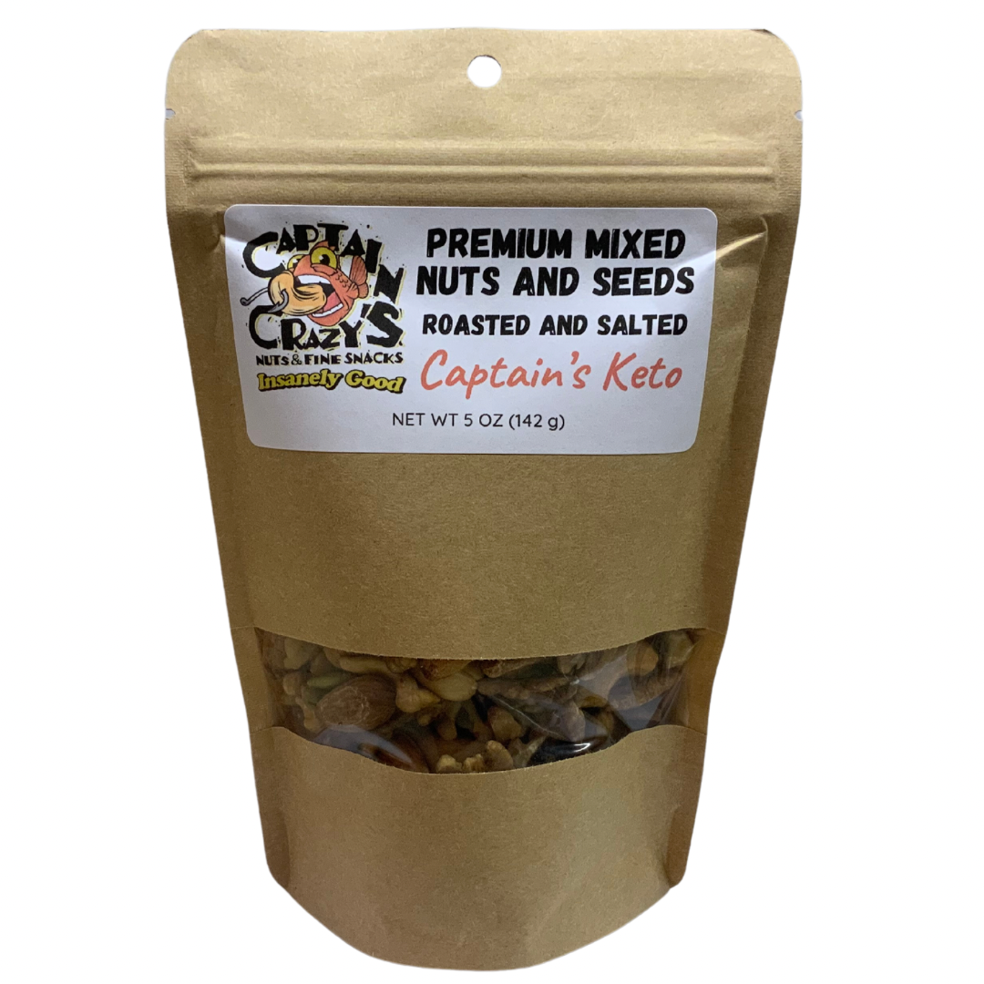NEW! Captain's Keto Mix of Premium Nuts and Seeds
