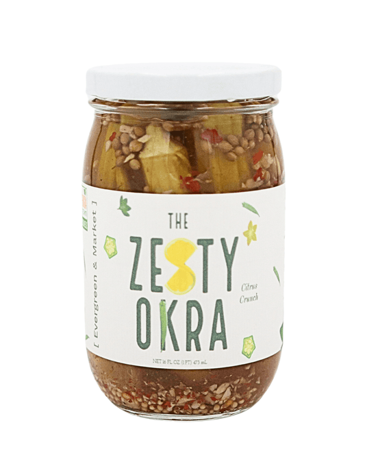 Zesty Okra Pickles - Bold and Tangy Flavor