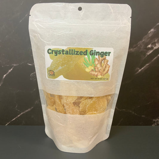 CRYSTALLIZED GINGER SLICES | Delicious Dried Fruit Snack