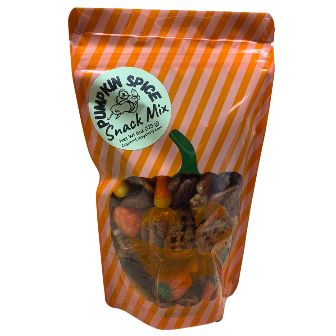 Pumpkin Spice Nutty Snack Mix - 6oz Resealable Bag