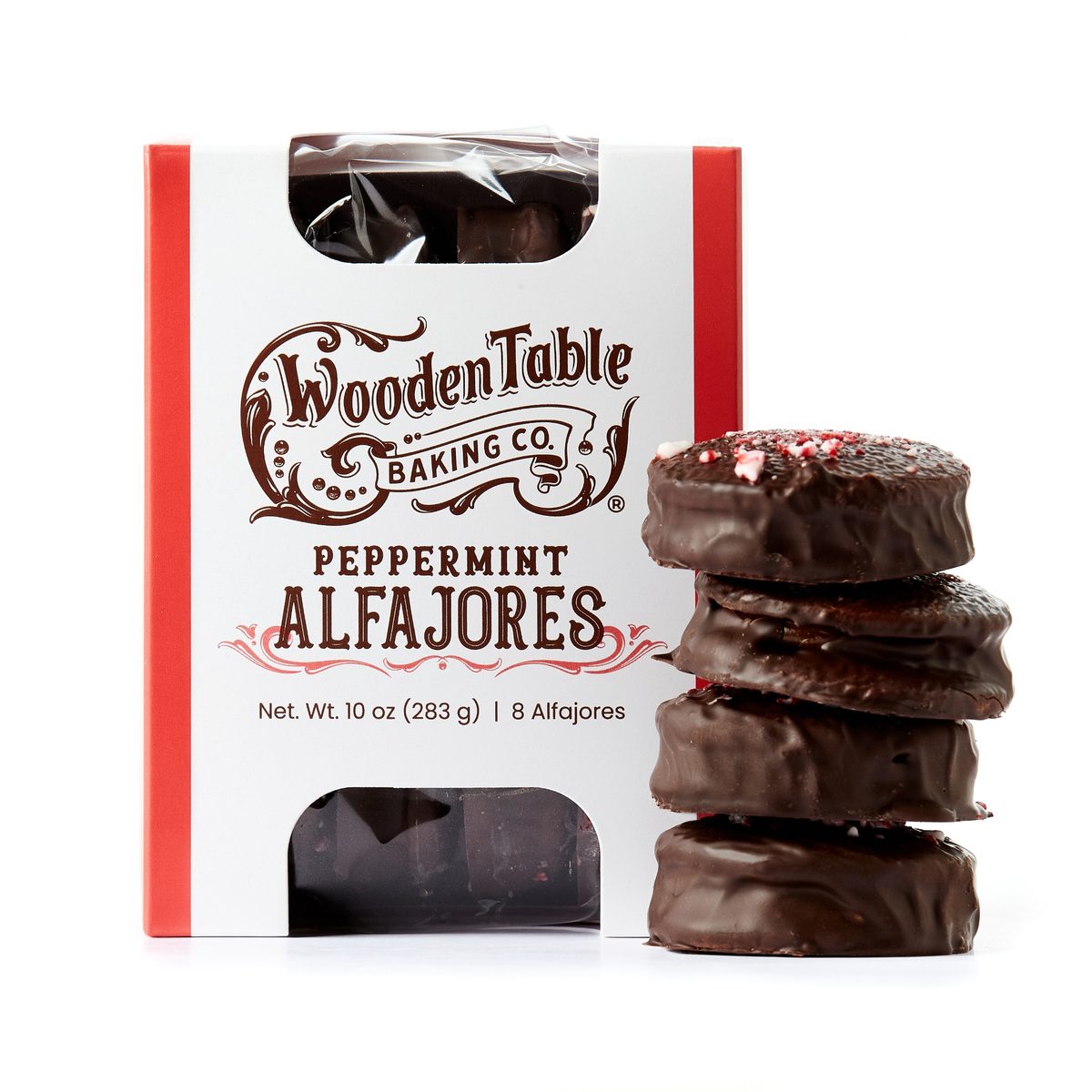 Christmas Special Edition: Peppermint Chocolate Alfajores