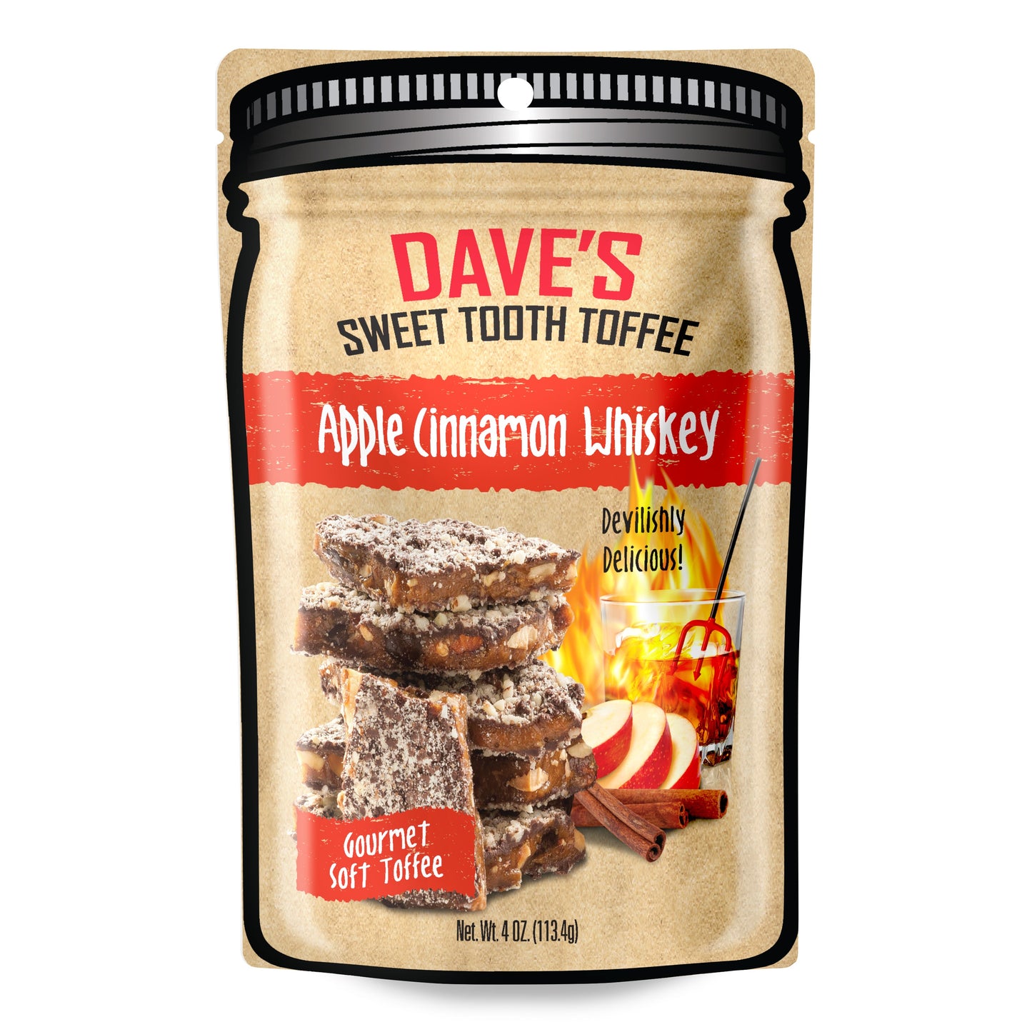 Apple Cinnamon Whiskey Toffee