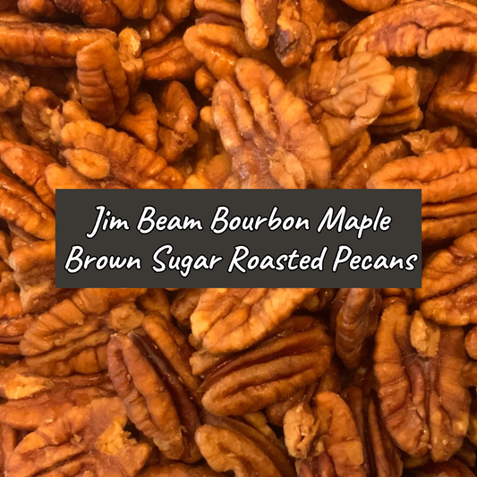 Jim Beam Bourbon Maple Brown Sugar Roasted Pecans