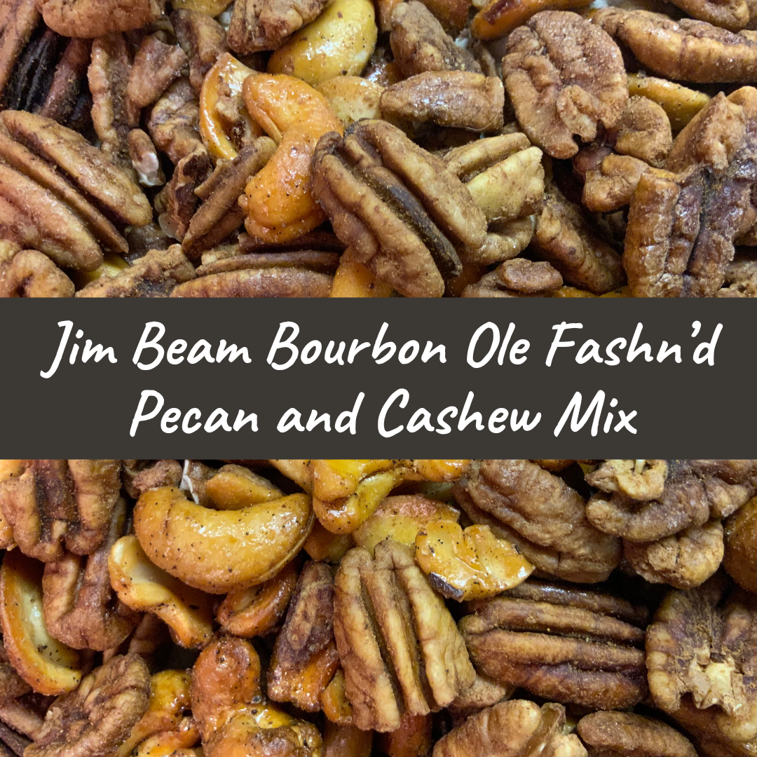 Jim Beam Bourbon Ole Fashn'd Pecan Cashew Nut Mix