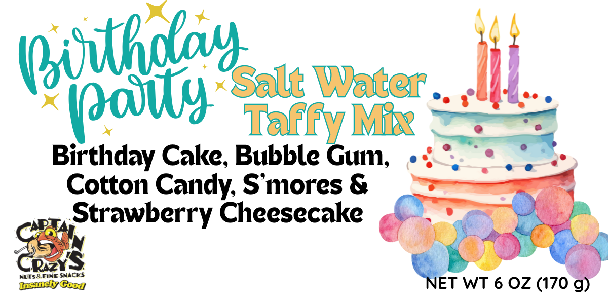 SALT WATER TAFFY Birthday Party Mix