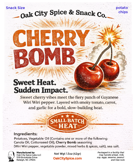 Cherry Bomb Sweet Heat Potato Chips
