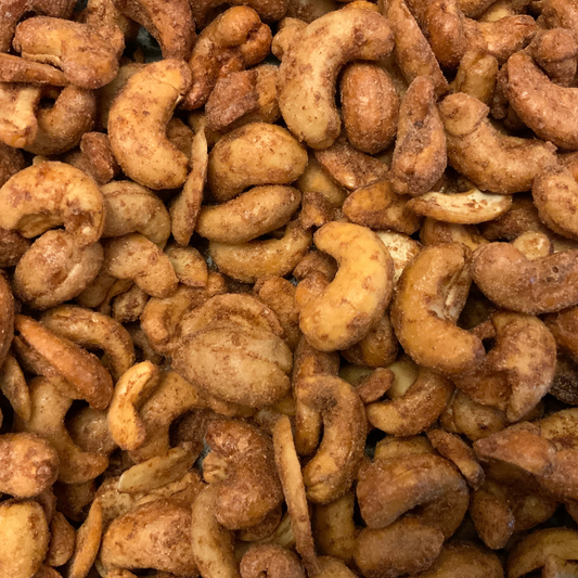 NEW! Cinnamon Sugar Roasted Cashews - 4oz Resealable Bag