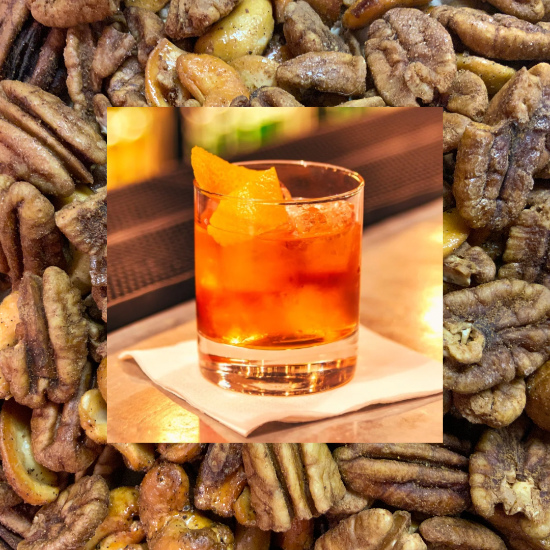 Jim Beam Bourbon Ole Fashn'd Pecan Cashew Nut Mix