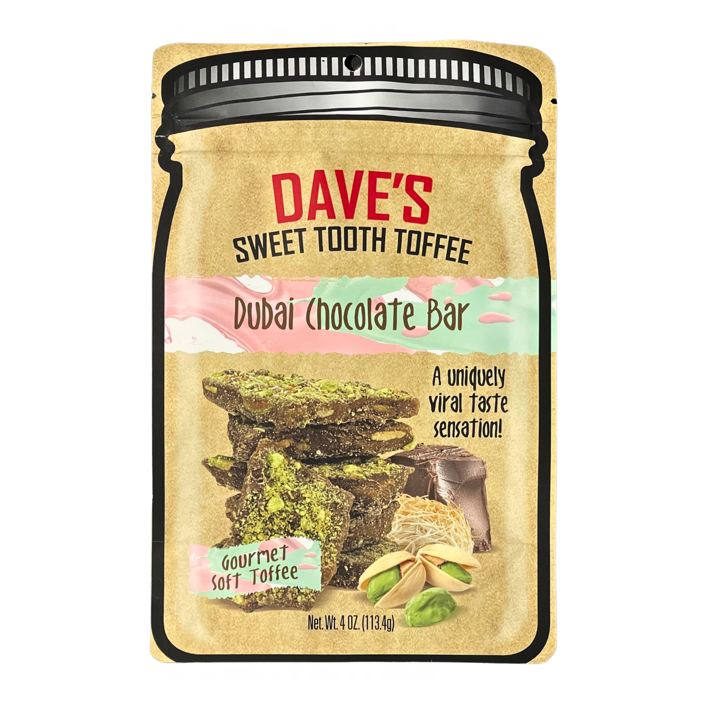 Dubai Chocolate Bar Toffee