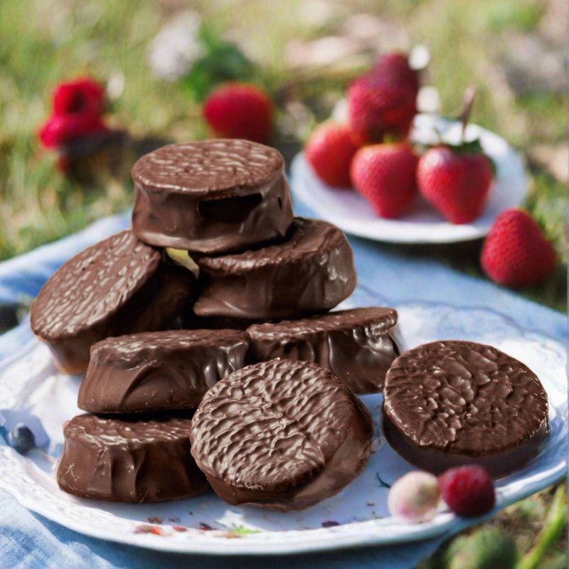 Dark Chocolate Alfajores