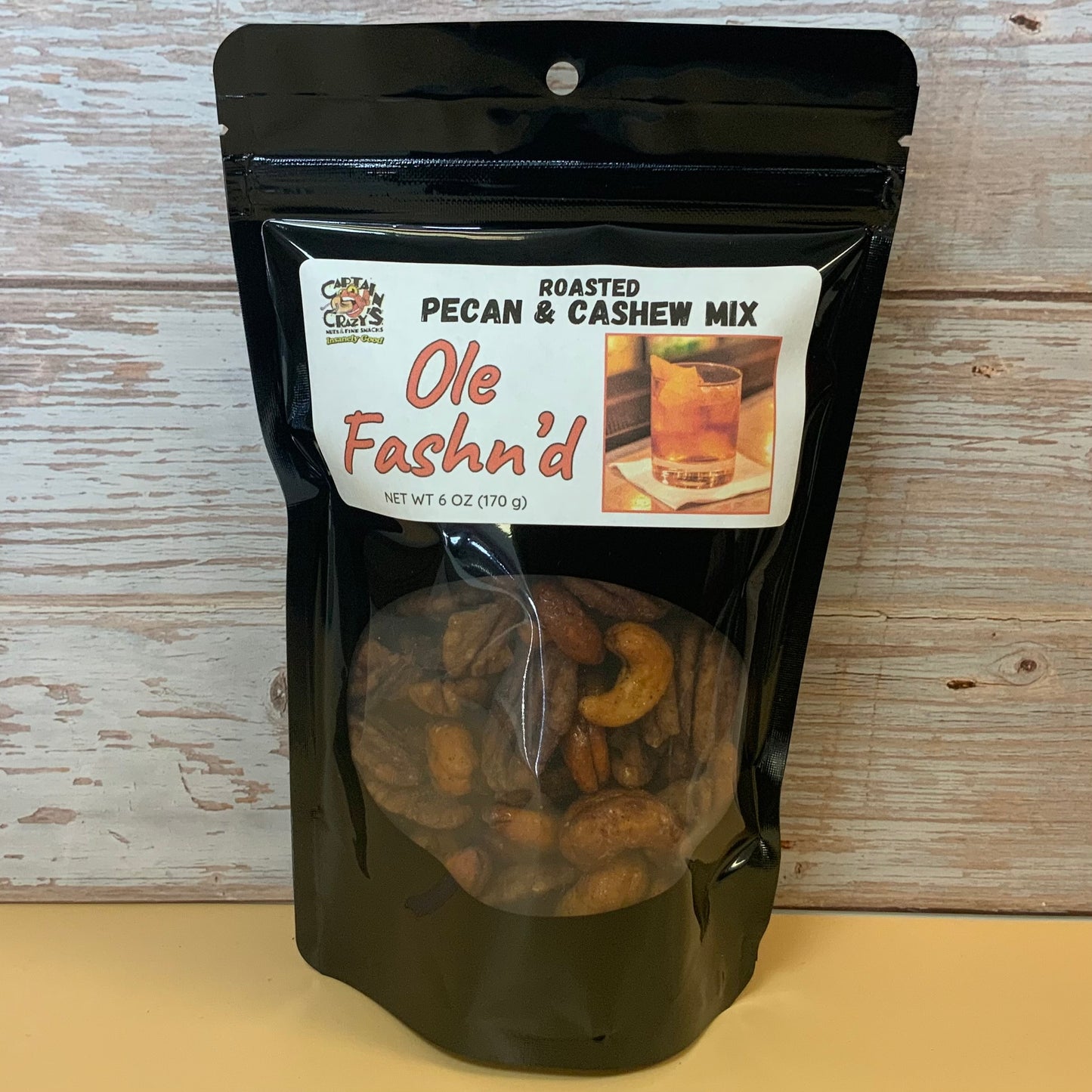 JIM BEAM BOURBON Ole Fashn'd Pecan Cashew Boozy Nut Mix