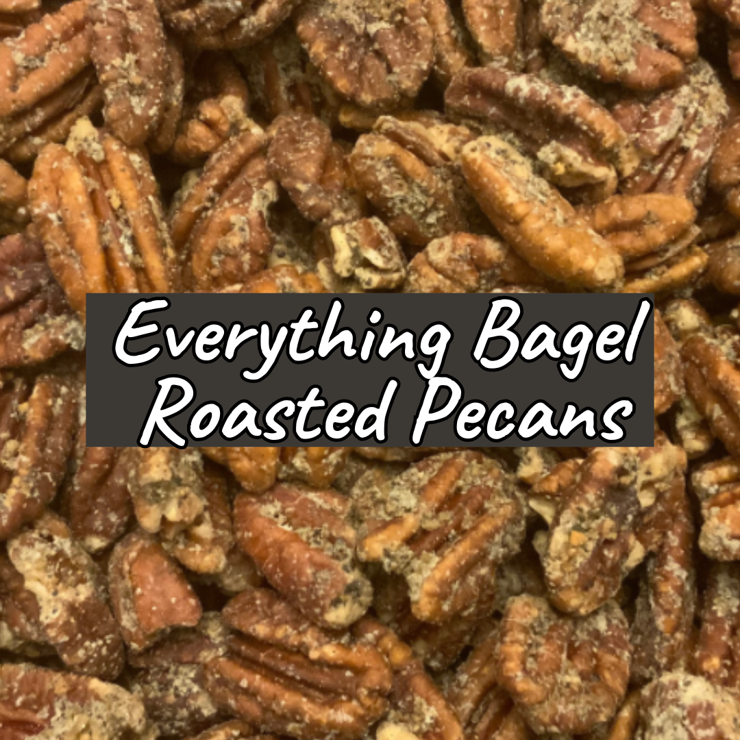 Everything Bagel Roasted Pecans