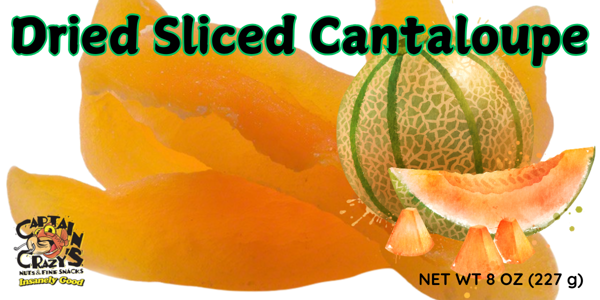 DRIED CANTALOUPE SLICES | Delicious Dried Fruit Snack