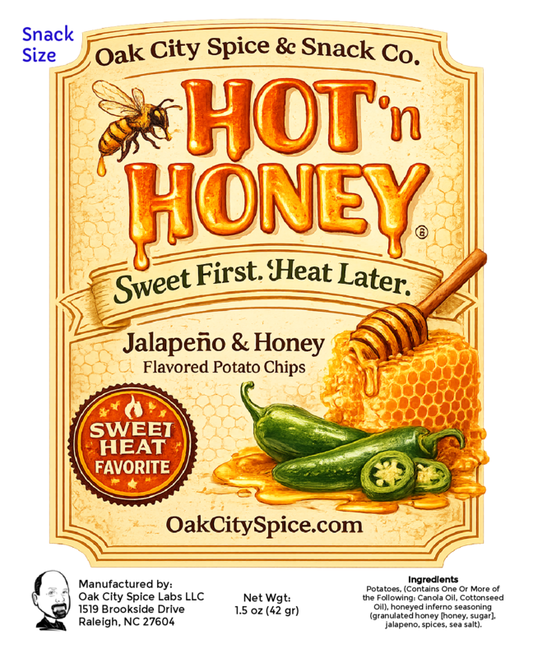 Hot 'n Honey Jalapeño Potato Chips