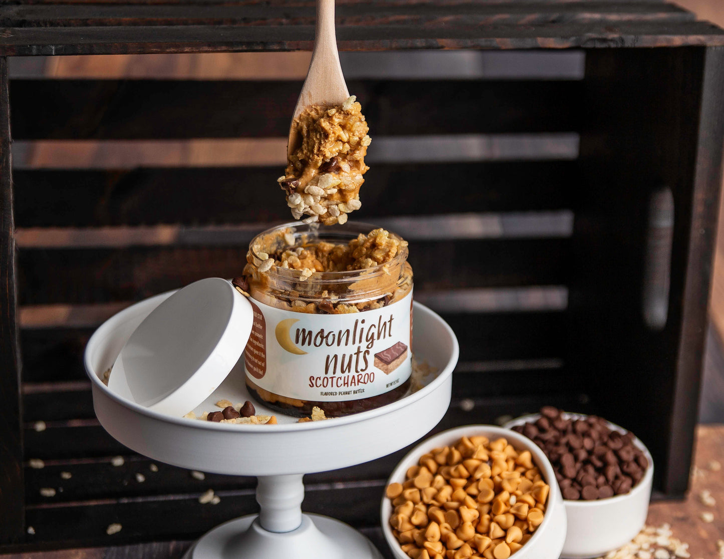Scotcharoo - Butterscotch & Chocolate Peanut Butter