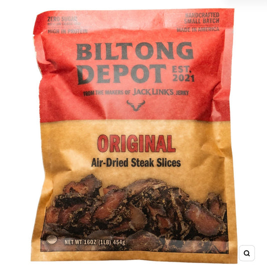 Biltong Depot Original Lean Biltong Lean Slices (Air-Dried Beef)