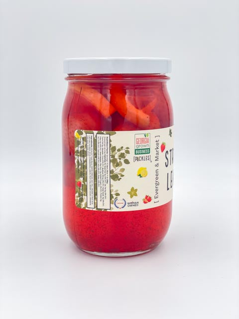 The Pickled Strawberry Lemonade - Sweet & Tangy Concentrate Flavors