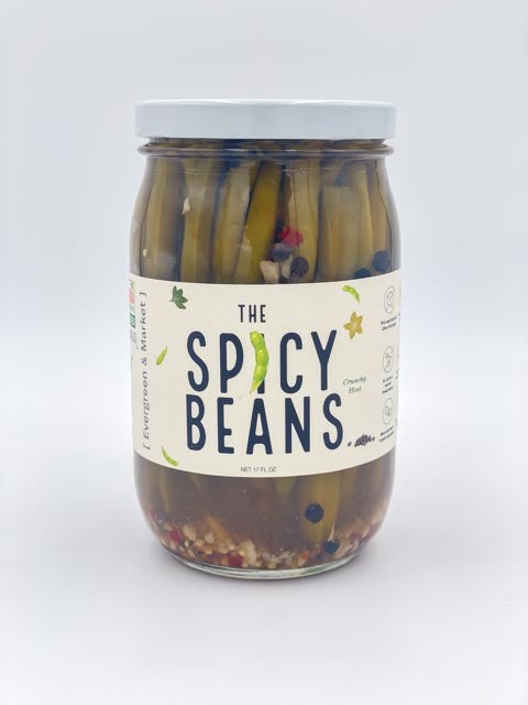 The Pickled Spicy Green Beans - Bold & Zesty Snack