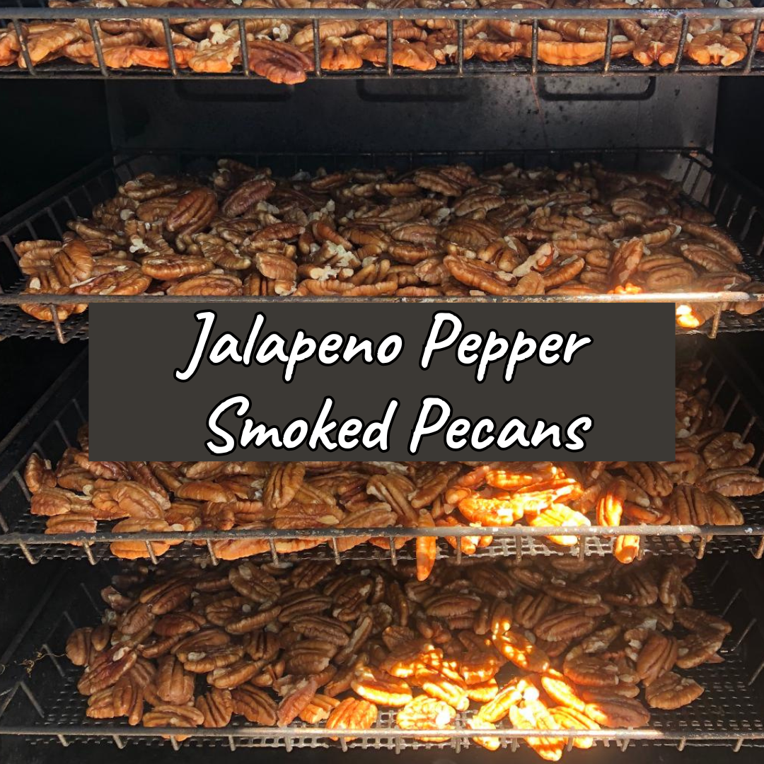 Jalapeno Pepper Smoked Pecans