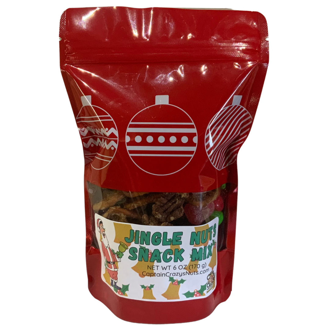 Jingle Nuts Snack Mix - 6oz Resealable Bag