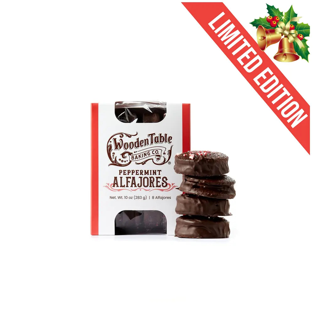 Christmas Special Edition: Peppermint Chocolate Alfajores