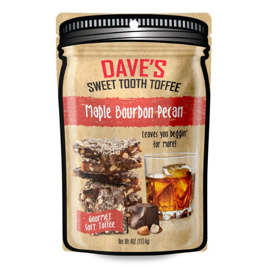 Maple Bourbon Pecan Toffee