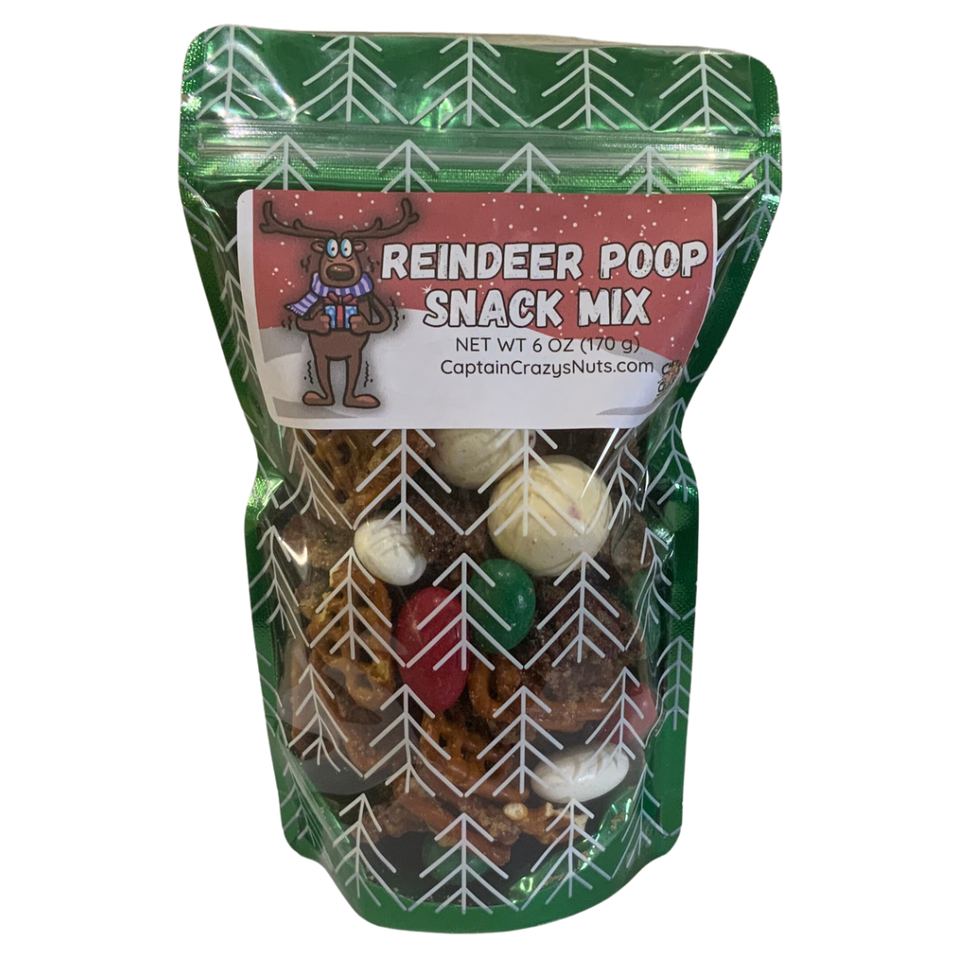Reindeer Poop Nutty Snack Mix - 6oz Resealable Bag