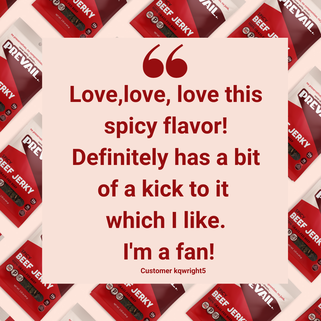 Spicy Beef Jerky Single Serve 8 pack
