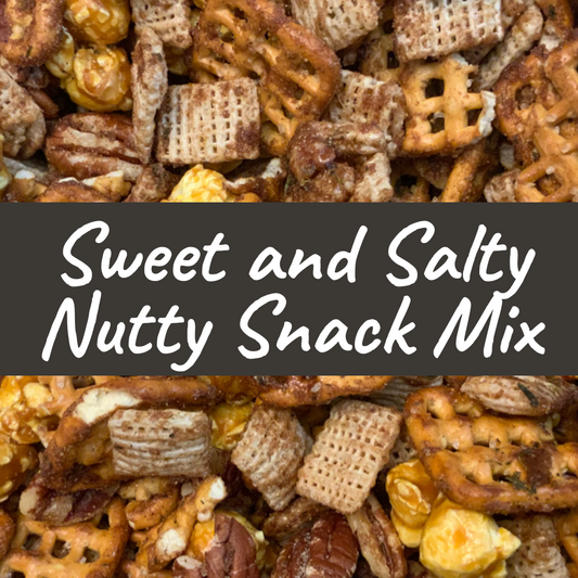 Sweet and Salty Nutty Snack Mix