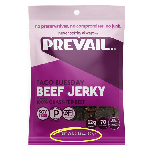 Taco Tuesday Beef Jerky Single Serve 8 pack