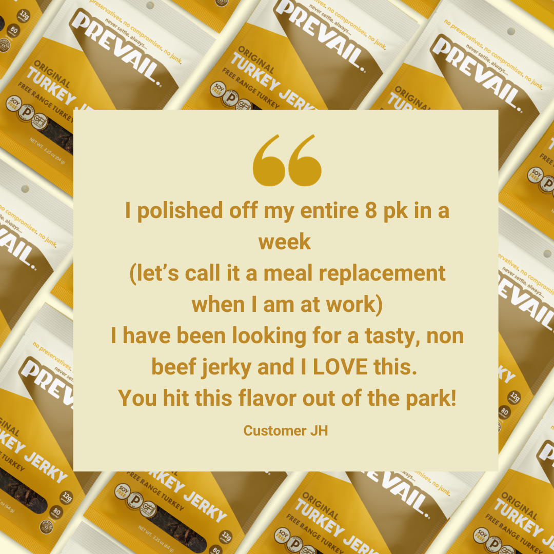 Original Turkey Jerky Single Serve 8 pack
