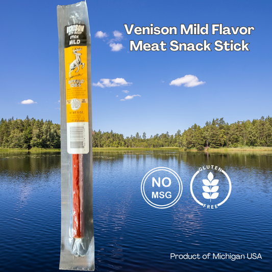 Venison Meat Stick | Mild Flavor | Buffalo Bob’s