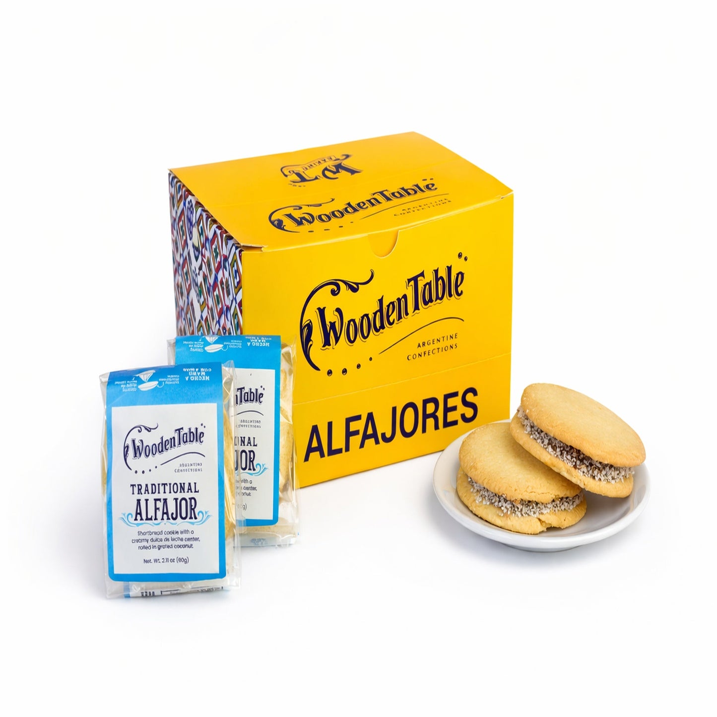 XL Traditional Alfajor – Individually Wrapped