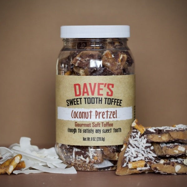 Coconut Pretzel Toffee