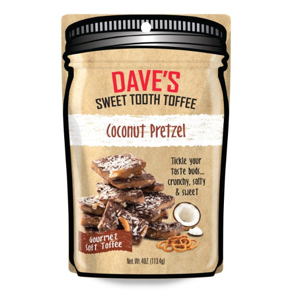 Coconut Pretzel Toffee